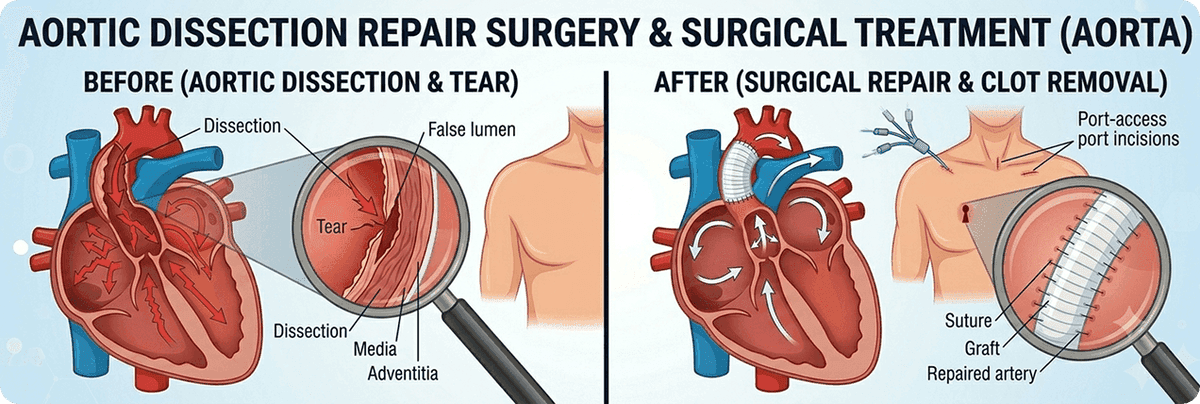 Aortic Dissection Repair Surgery