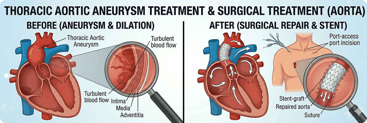 Thoracic Aortic Aneurysm Treatment