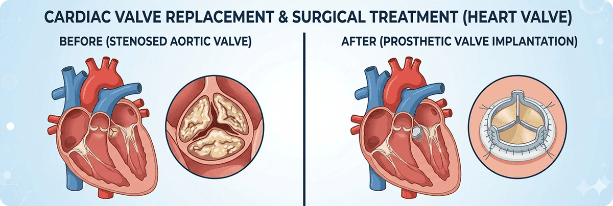 Heart Double Valve Replacement